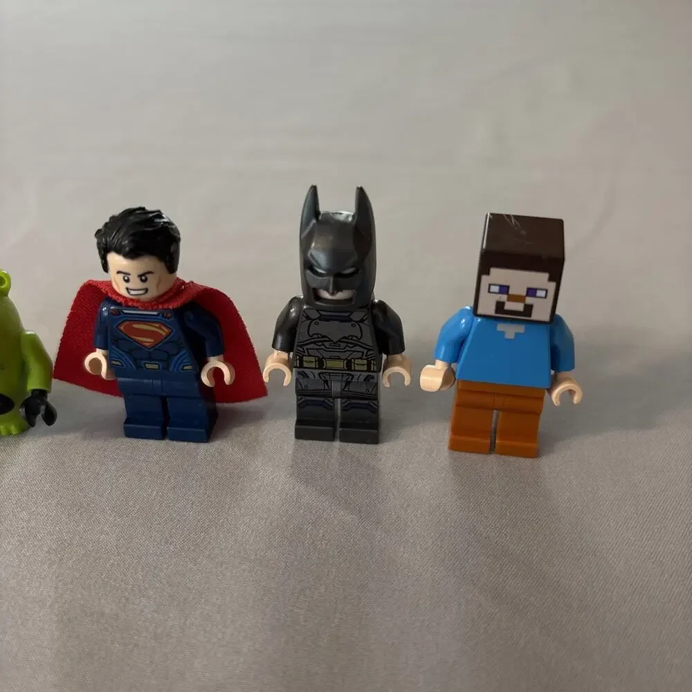 Lego Mini Figs Lot All Random Angry Birds Minecraft Superman Batman Sponge Bob
